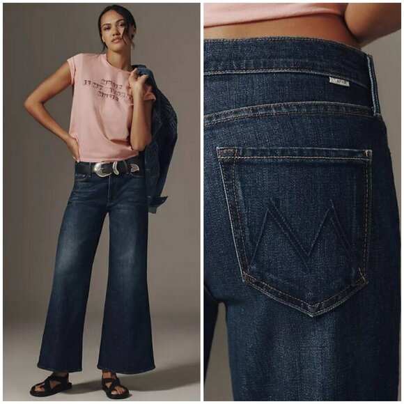 💕MOTHER💕 Twister Flood Jeans ~ Clothing Optional 29 NWOT - Picture 8 of 16